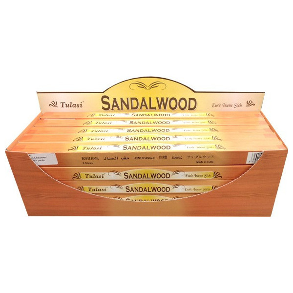 Encens bâtons tulasi bois de santal 10 gr