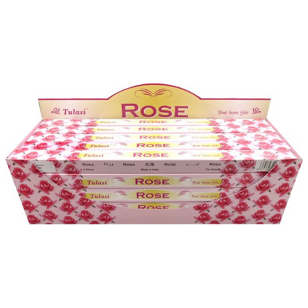 Encens bâtons tulasi rose 10 gr