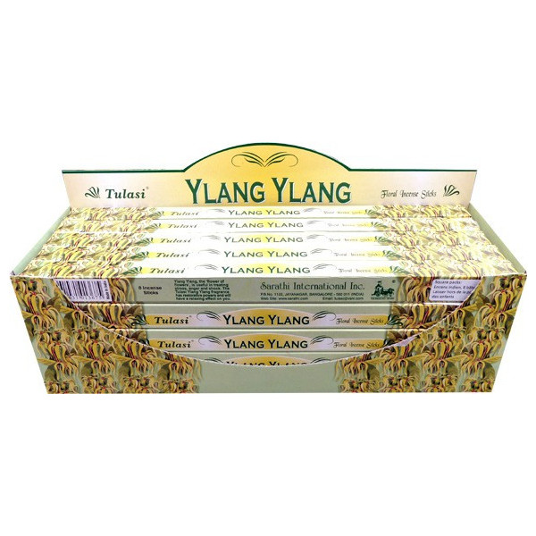 Encens bâtons tulasi ylang ylang 10 gr -  Batons d\'encens