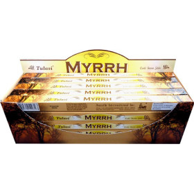 Encens bâtons tulasi myrrh  -  Batons d\'encens