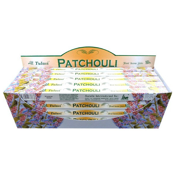 Encens bâtons tulasi patchouli 10 gr