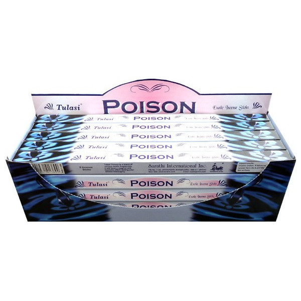 Encens bâtons tulasi poison 10 gr