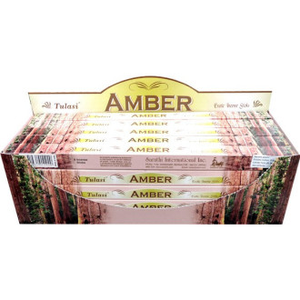 Encens bâtons tulasi ambre 10 gr - Batons d\'encens
