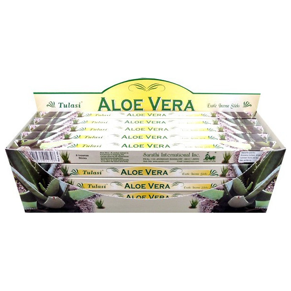 Räucherstäbchen Tulasi Aloe Vera 10 gr