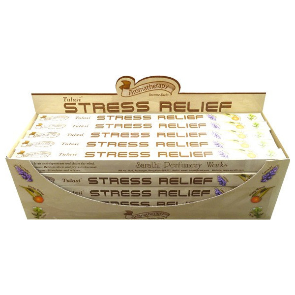 Encens bâtons tulasi stress relief 10 gr -  Batons d\'encens
