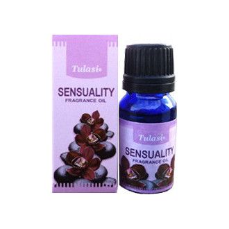 Flacon d\'huile parfumée Tulasi sensualité - Huiles parfumées