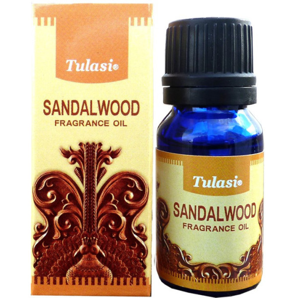 Flacon d\'huile parfumée Tulasi bois de santal -  Huiles parfumées