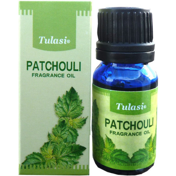 Flacon d'huile parfumée Tulasi patchouli