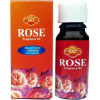 Flasche Öl mit rosa Duft