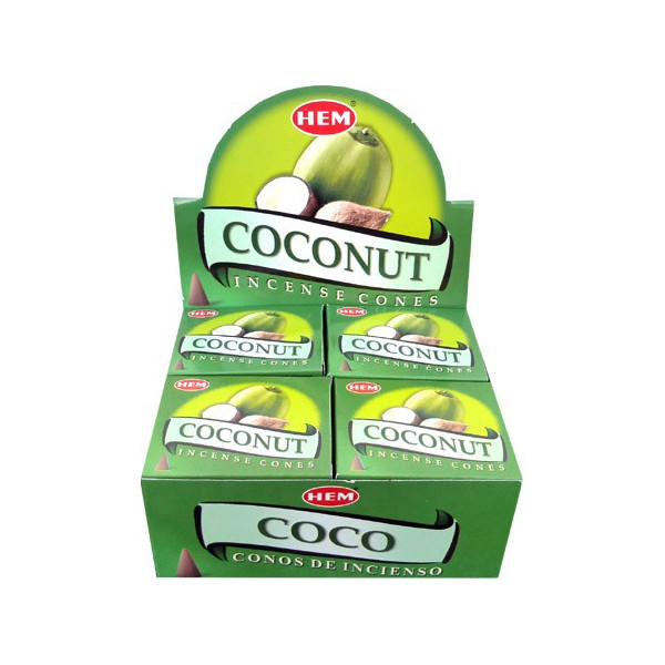 Encens cônes hem noix de coco -  Hem
