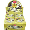 Frangipani Blumensaum Zapfen Weihrauch