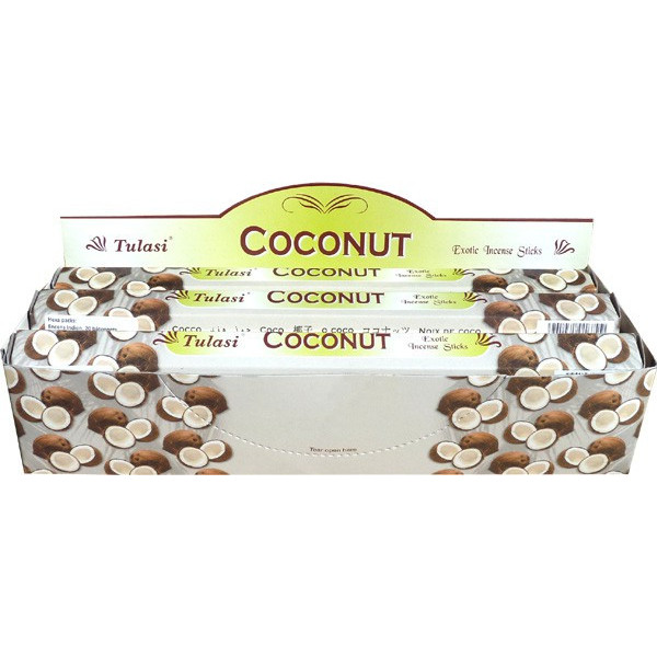 Boite d'encens Tulasi noix de coco 20 gr