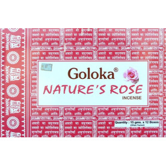 Encens batons goloka nature's rose 15 gr