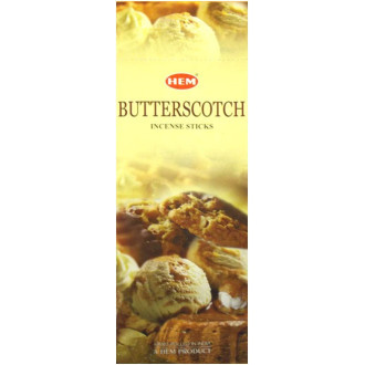 Encens hem caramel hexa 20 g - Batons d\'encens