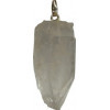 Pendentif cristal de roche prisme non taillé