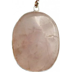 pendentif quartz rose