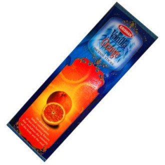 Boite d'encens orange-vanille