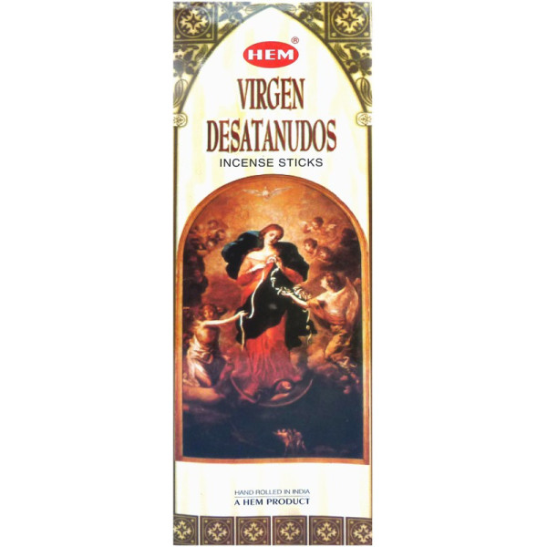 Encens hem vierge qui défait les noeuds 20 gr -  Batons d\'encens