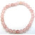 Bracelet quartz rose perles de 6 mm -  Pierres Lithothérapie