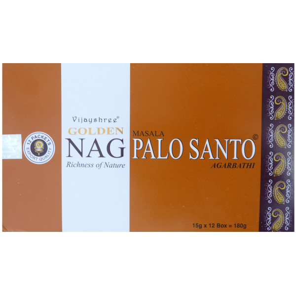 Encens batons golden nag palo santo 15g -  Batons d\'encens