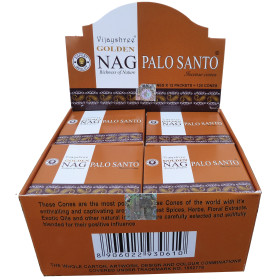 Encens golden nag palo santo en cônes - Encens en cônes