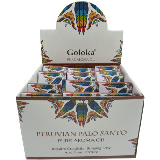 Flacon d\'huile parfumée Goloka palo santo - Huiles parfumées