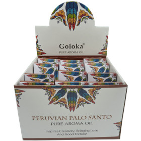 Flacon d'huile parfumée Goloka palo santo
