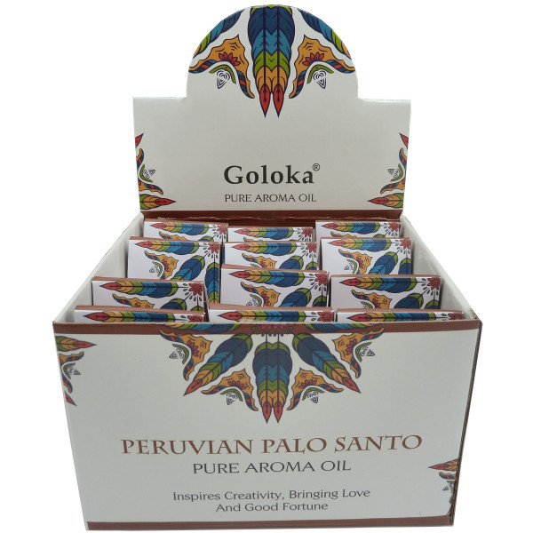 Flacon d'huile parfumée Goloka palo santo