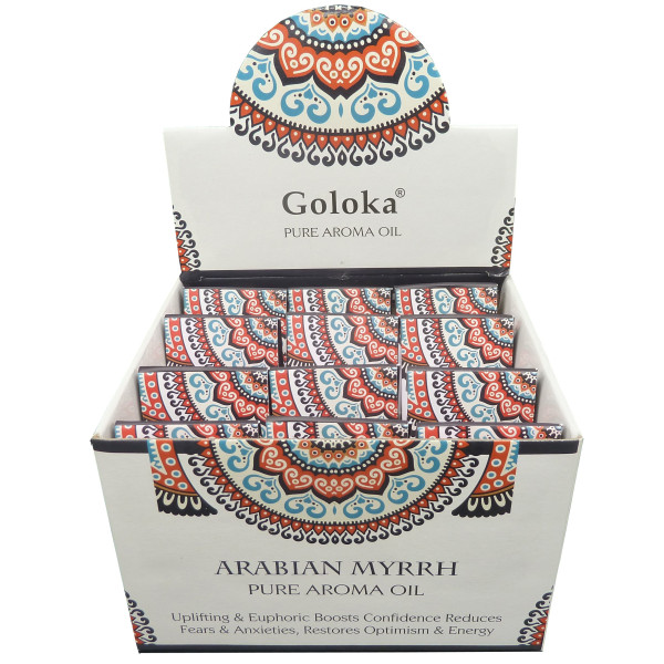 Flacon d'huile parfumée Goloka myrrh