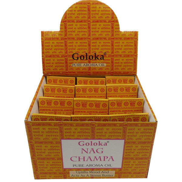 Flacon d\'huile Nag Champa Goloka -  Huiles parfumées