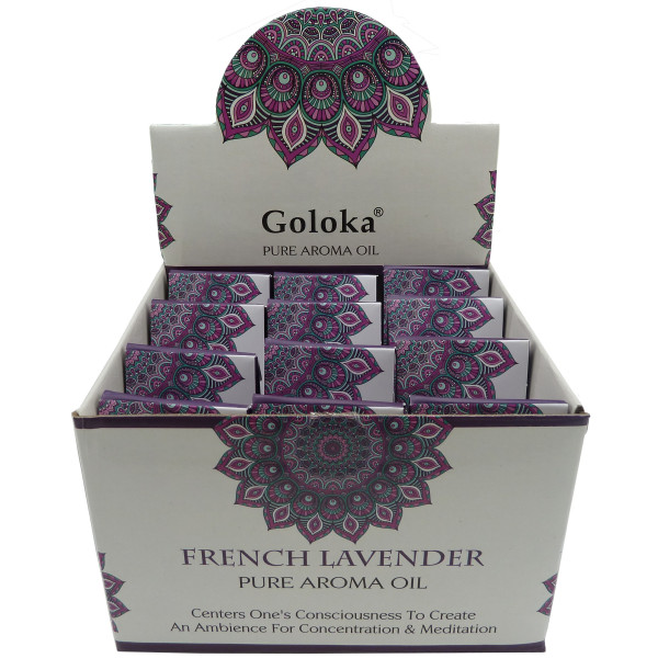 Flacon d\'huile parfumée Goloka lavande -  Huiles parfumées
