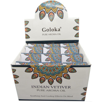 Flacon d\'huile parfumée Goloka vétiver - Huiles parfumées