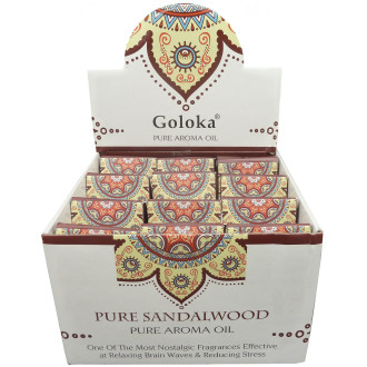 Flacon d\'huile parfumée Goloka santal - Huiles parfumées