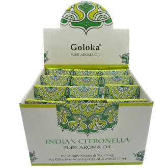 Flacon d'huile parfumée Goloka citronnelle