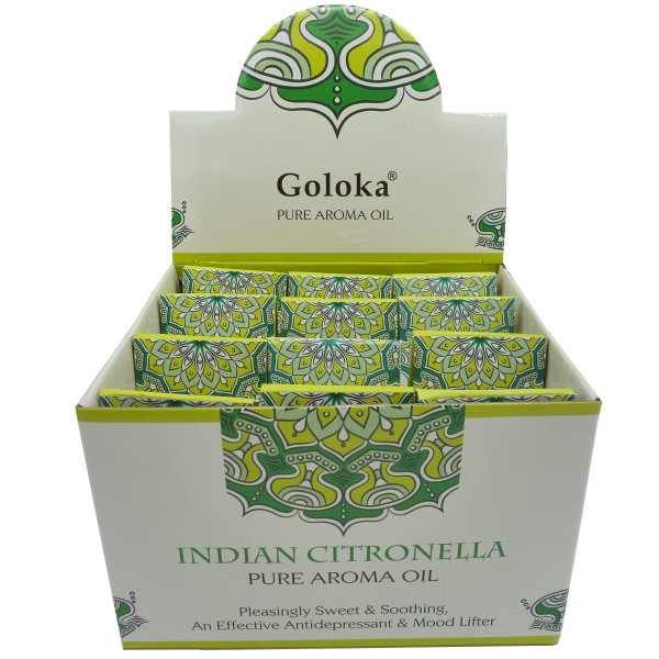 Flacon d\'huile parfumée Goloka citronnelle -  Huiles parfumées