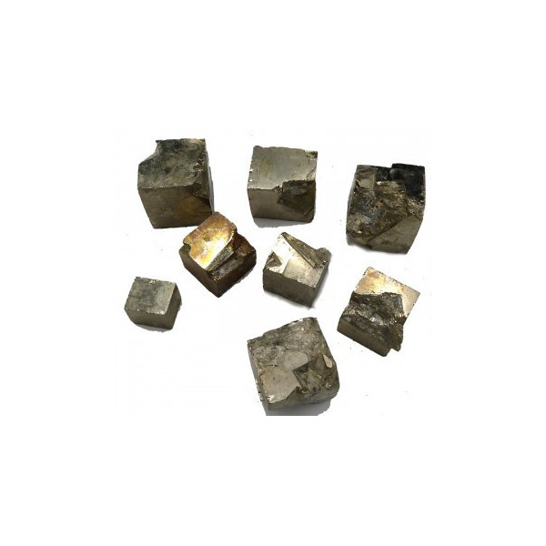 Pyrite en cube qualité extra -  Pierres Lithothérapie