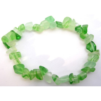 Bracelet aventurine verte chips