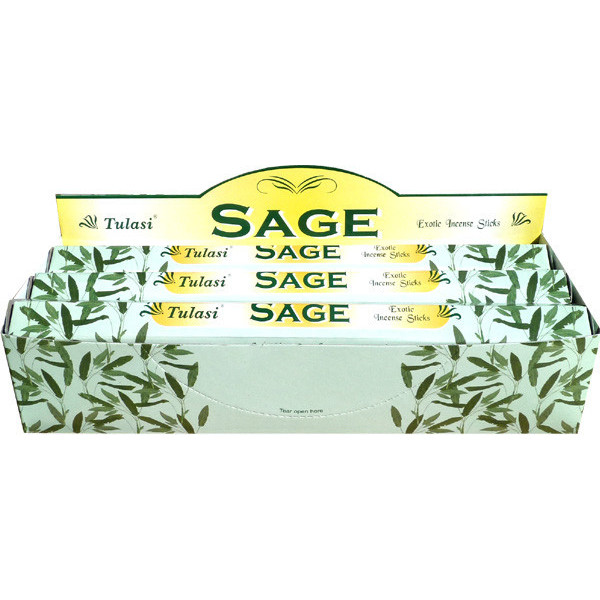 Boite d'encens tulasi sauge (sage) 20 gr