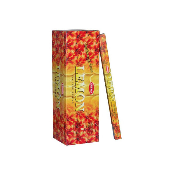 Boite d\'encens krishan citron -  Batons d\'encens