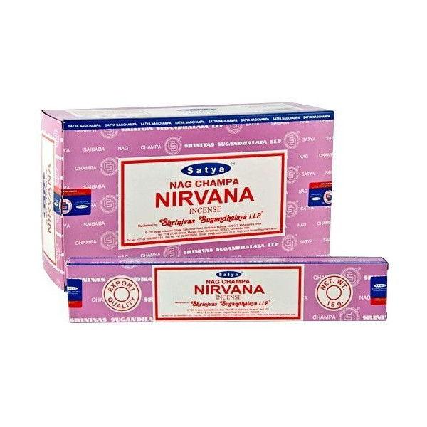 Encens bâtons Satya nirvana 15g -  Batons d\'encens