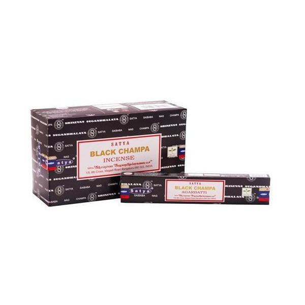 Encens bâtons Satya black champa 15 g -  Batons d\'encens