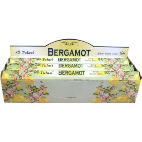 Bergamote boite d'encens tulasi 20 gr