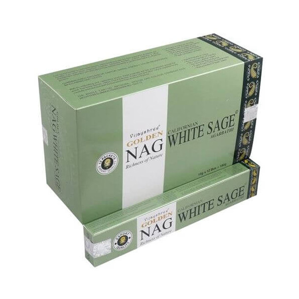 Encens batons golden nag sauge blanche 15 g