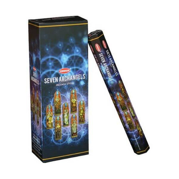 Encens krishan 7 archanges 20 gr -  Batons d\'encens