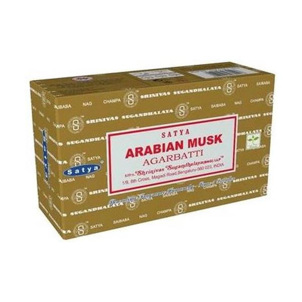 Encens batons satya arabian musk 15 gr -  Batons d\'encens