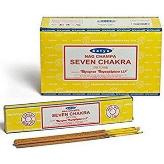 Encens batons satya seven chakra 15 gr