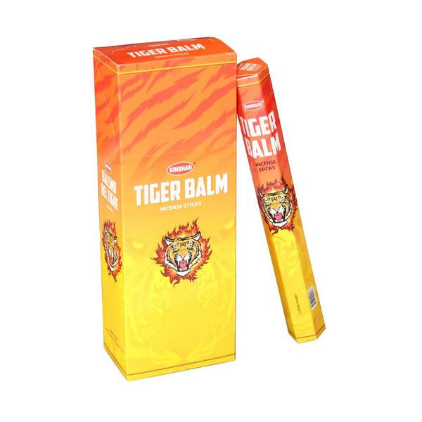 Encens batons krishan tiger balm de 20 gr -  Batons d\'encens