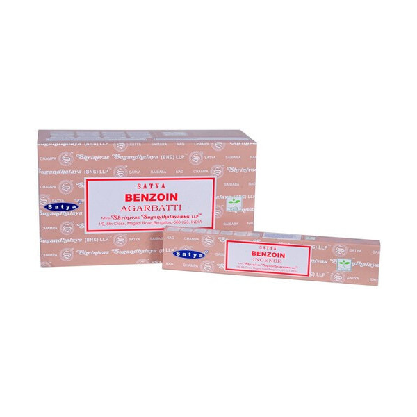 Encens bâtons Satya benjoin 15 g -  Batons d\'encens