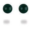 Clous d'oreilles aventurine de 8 mm