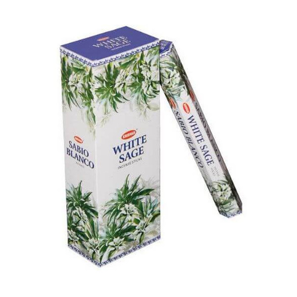 Batons d'encens krishan sauge blanche 20 gr